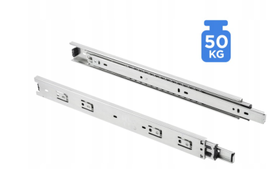 Prowadnica GTV PRO kulkowa, H45, L=350, pełny wysuw, 50 kg