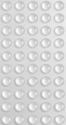 Naklejane odbojniki silikonowe 3M 8x2 (50 sztuk)